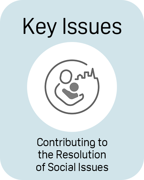 Contribution to the Resolution of Social Issues