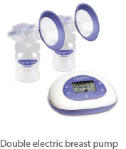Image: Double electric breast pump